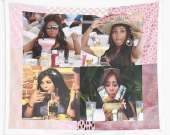 photo Snooki And Jwoww Letter To Sammi Tapestry jersey shore tapestry etsy