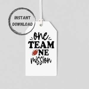 Voetbal goodybaglabel, afdrukbare tags, teamcadeaulabel, teamtraktatielabel, gamedaglabel, label snacktas, partijgunst, digitale download
