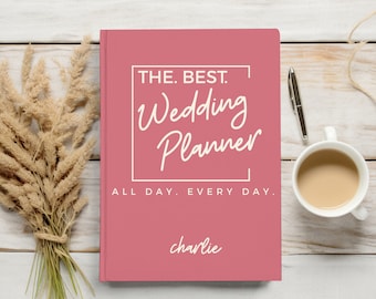 Personalized Wedding Planner Gift, Wedding Planning Notebook, Thank You Gift, Custom Journal, Hardcover Notebook, Appreciation Gift