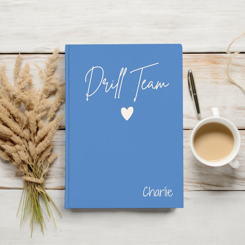 Drill Team Gift, Personalized Notebook, Drill Team Member Gift, Drill Team Coach, Drill Team Mom Gift, Dance Team Gift, Dance Life Journal Bild 2