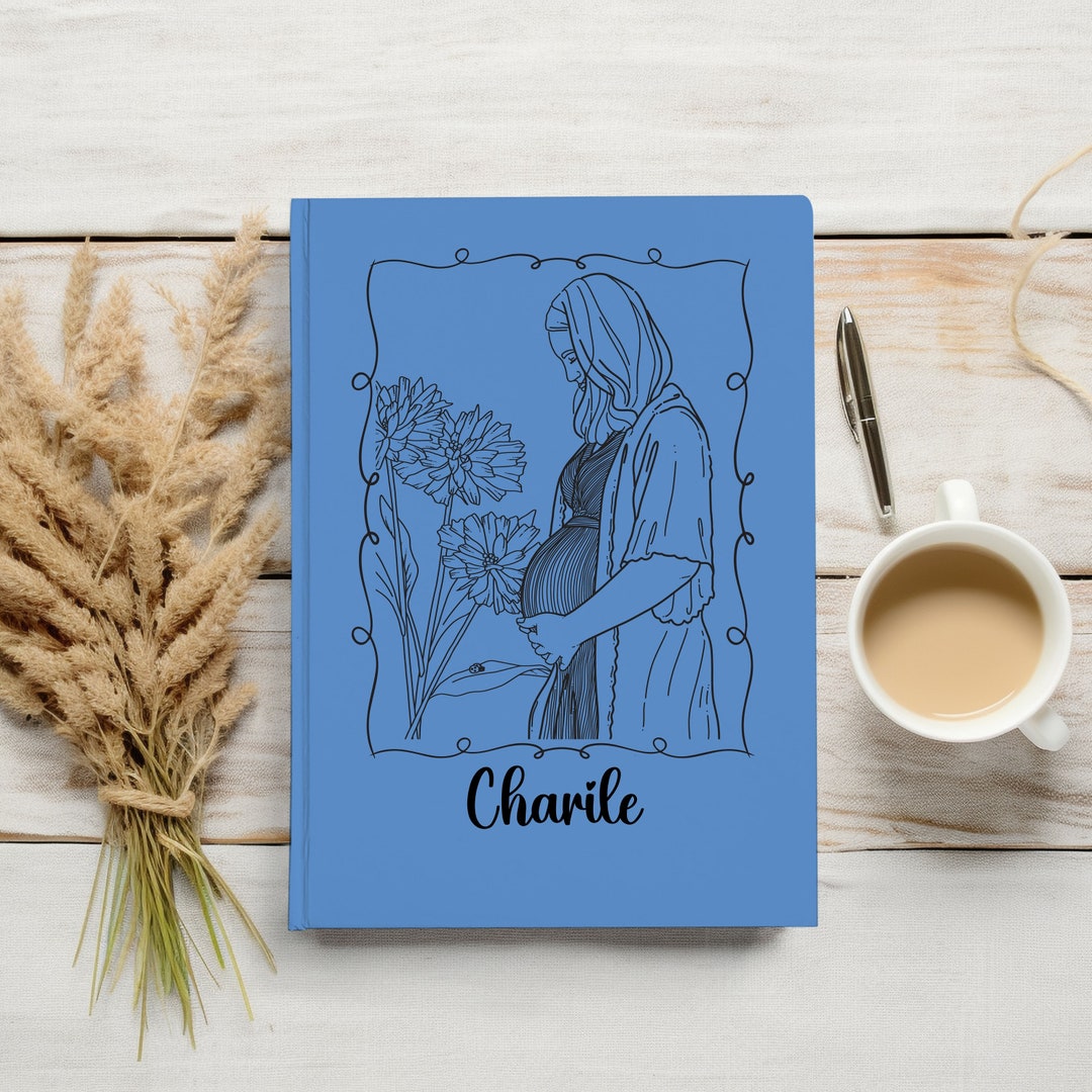 Pregnancy Journal Personalized Notebook for Expectant Mother Pregnant ...