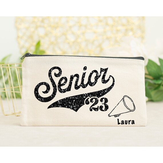 Senior Cheerleader Gifts Personalized Makeup Bag Senior 2023 Etsy