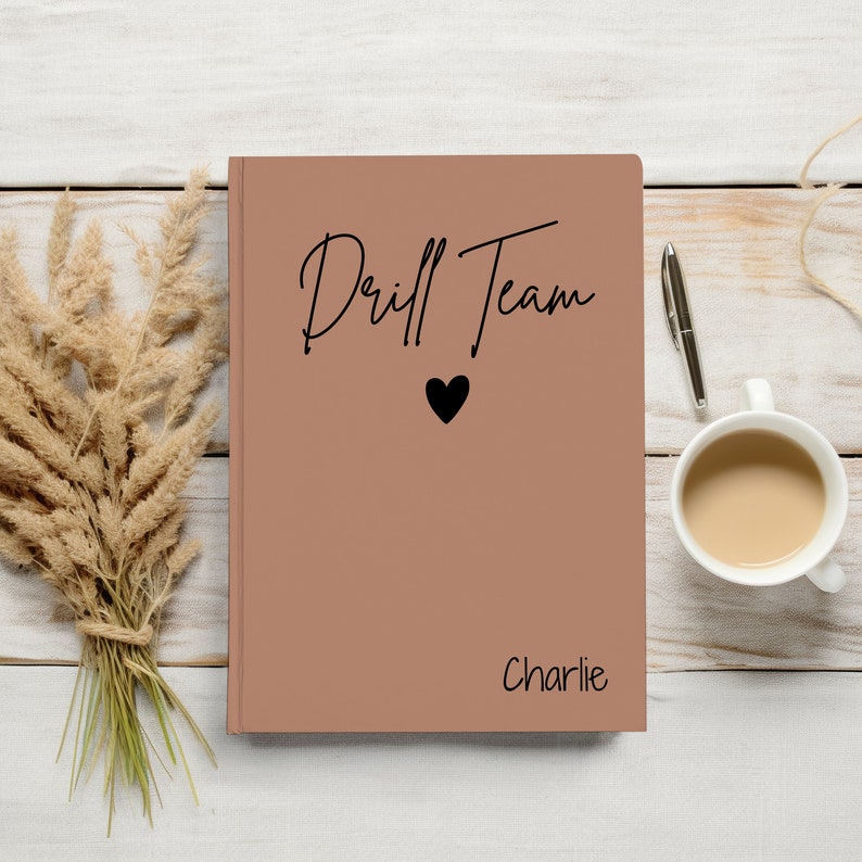 Drill Team Gift, Personalized Notebook, Drill Team Member Gift, Drill Team Coach, Drill Team Mom Gift, Dance Team Gift, Dance Life Journal Bild 7