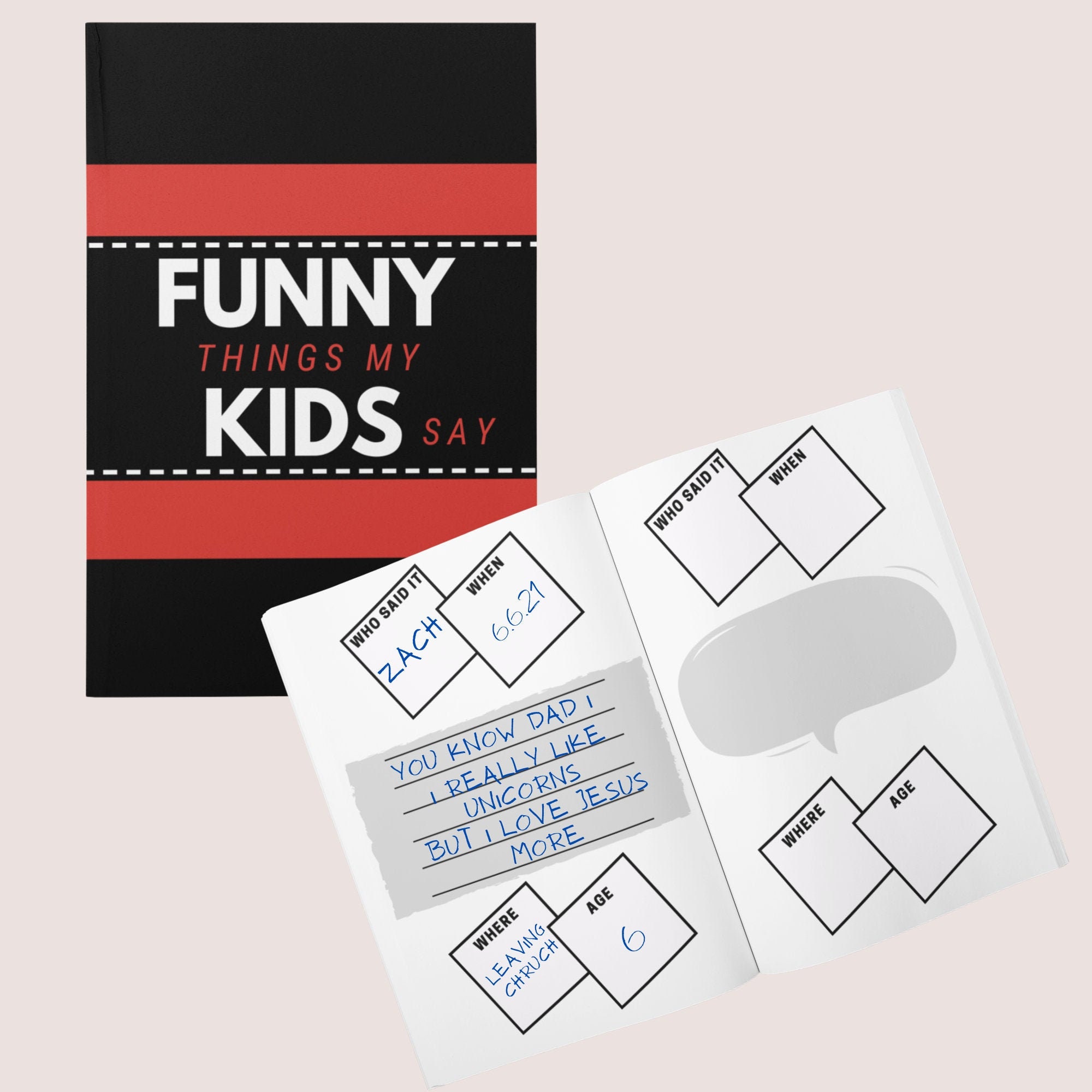 Funny Things My Kids Say Kids Quote Journal Memory Keepsake - Etsy Funny Things My Kids Say Kids Quote Journal Memory Keepsake - Etsy