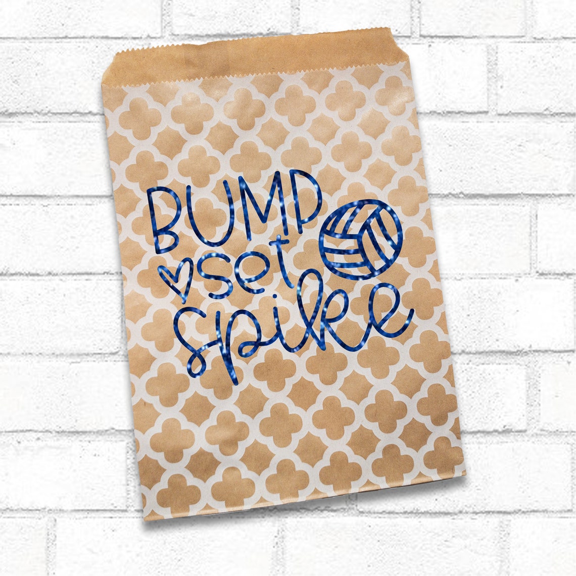 Volleyball Favor Bag Personalized Team Snack for Players Etsy