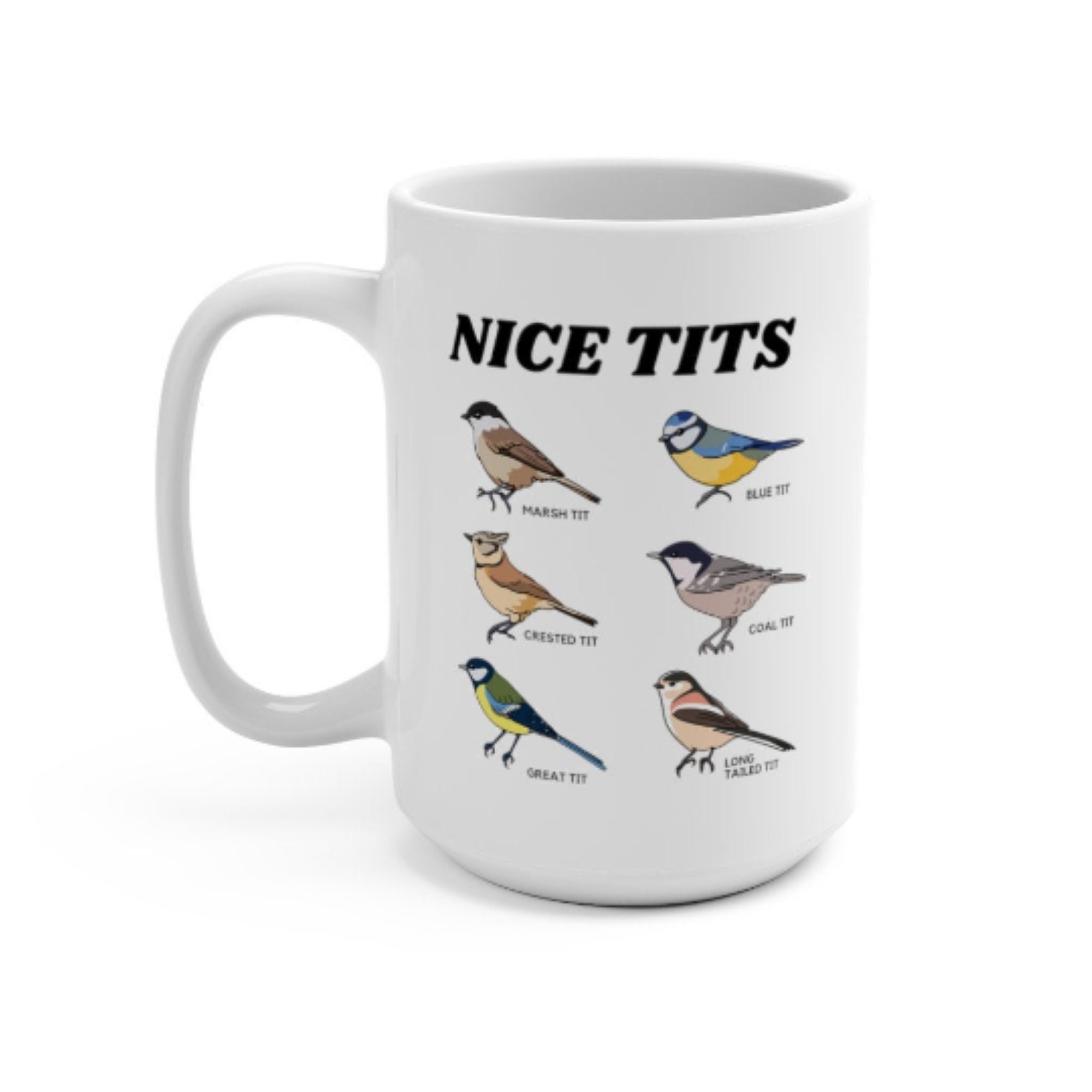 Fowl Language Mug Bird Watching Gag Gift Novelty Mug Bird