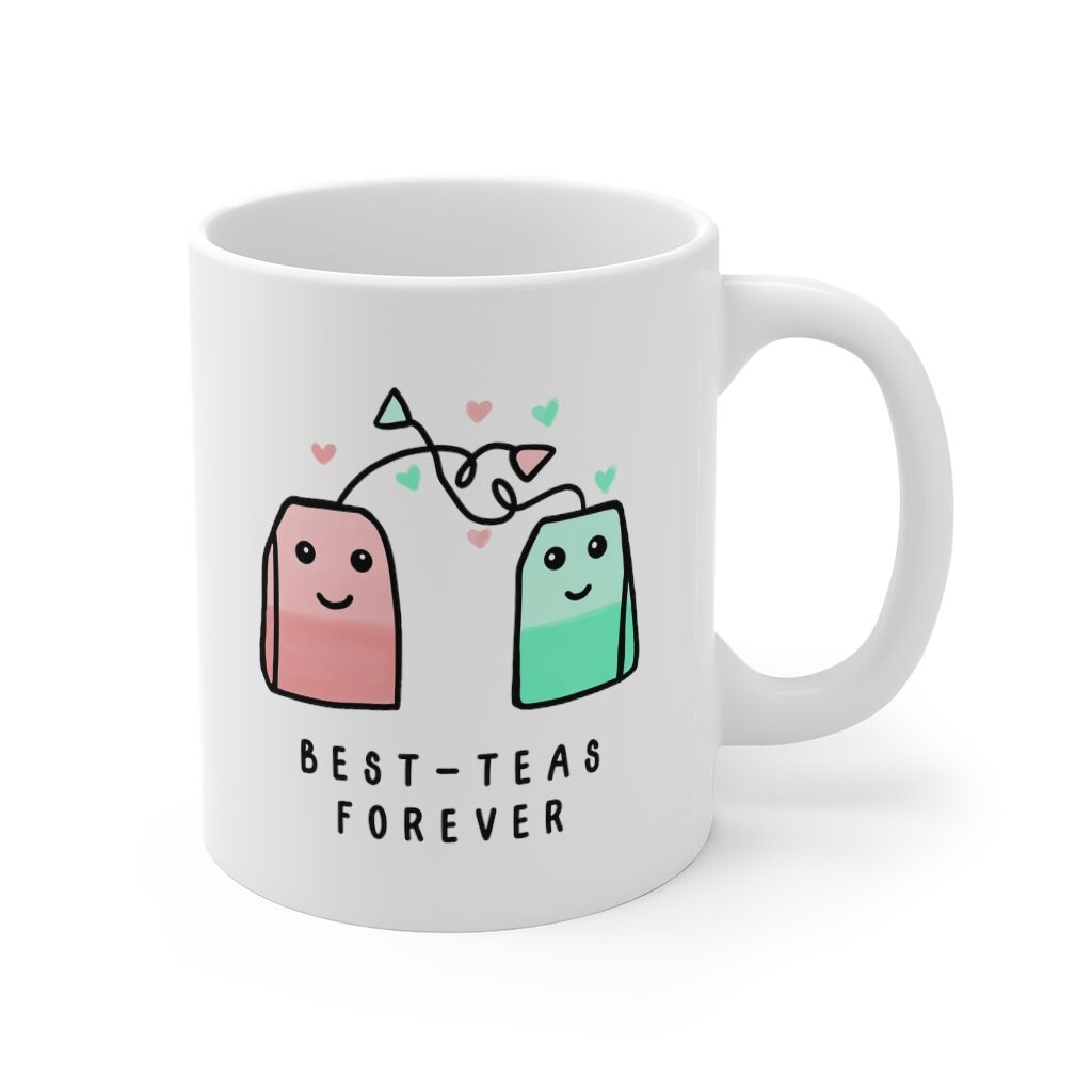 Best Teas Mug BestTea Work Friend Gifts For Woman Gal Etsy Nederland