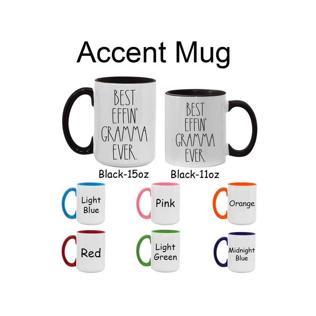 Best Effin Gramma Ever Rae Dunn Inspired Coffee Mug 11oz Etsy
