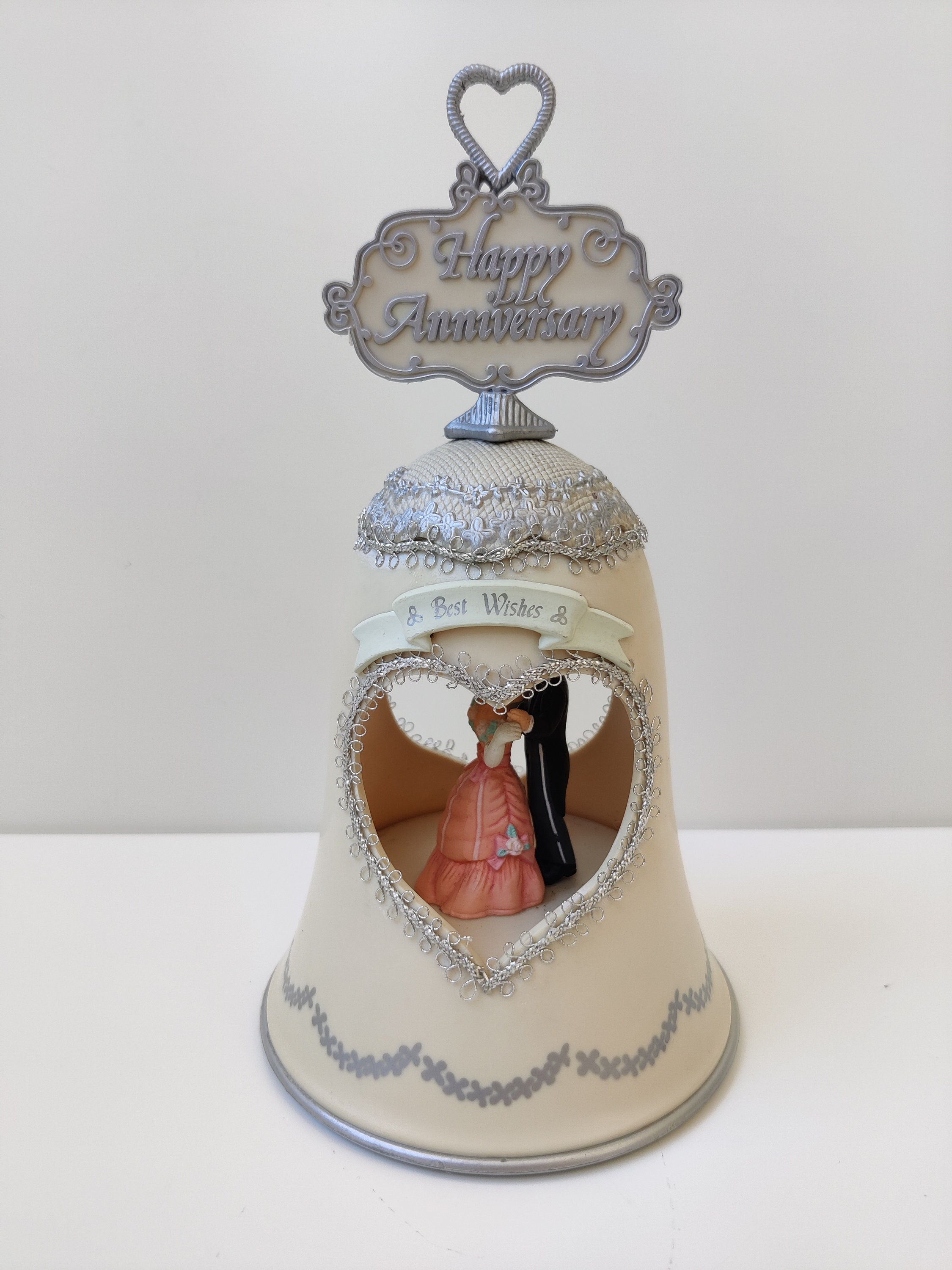 Enesco Vintage Music Box - Happy Anniversary Waltz - Best Wishes