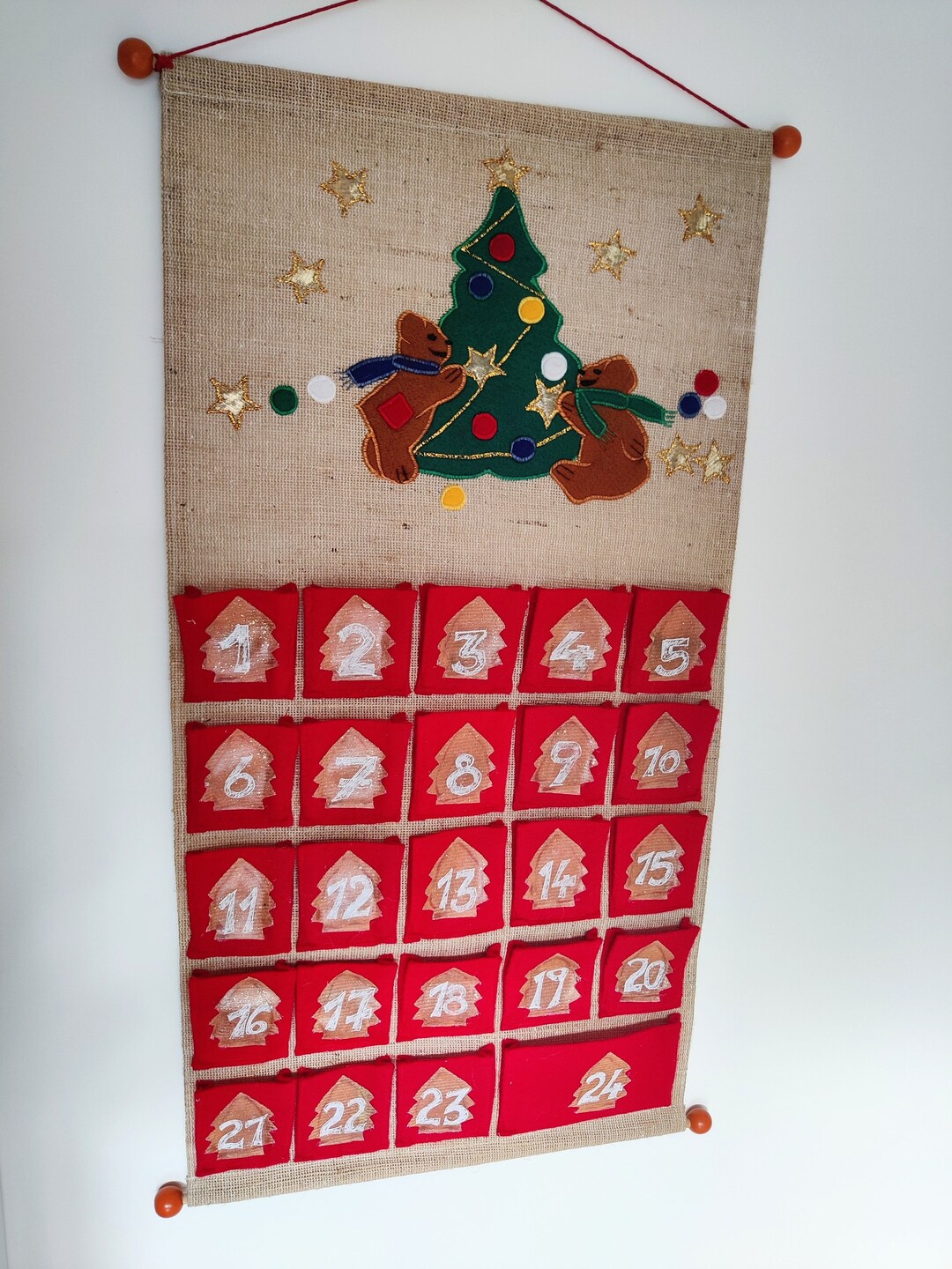 vintage-jute-advent-calendar-foldable-vilt-teddybear-christmas-etsy