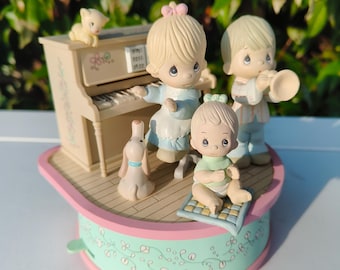 Enesco Music Box: Cooking Lessons, Plays Clair De Lune (1985) - Etsy