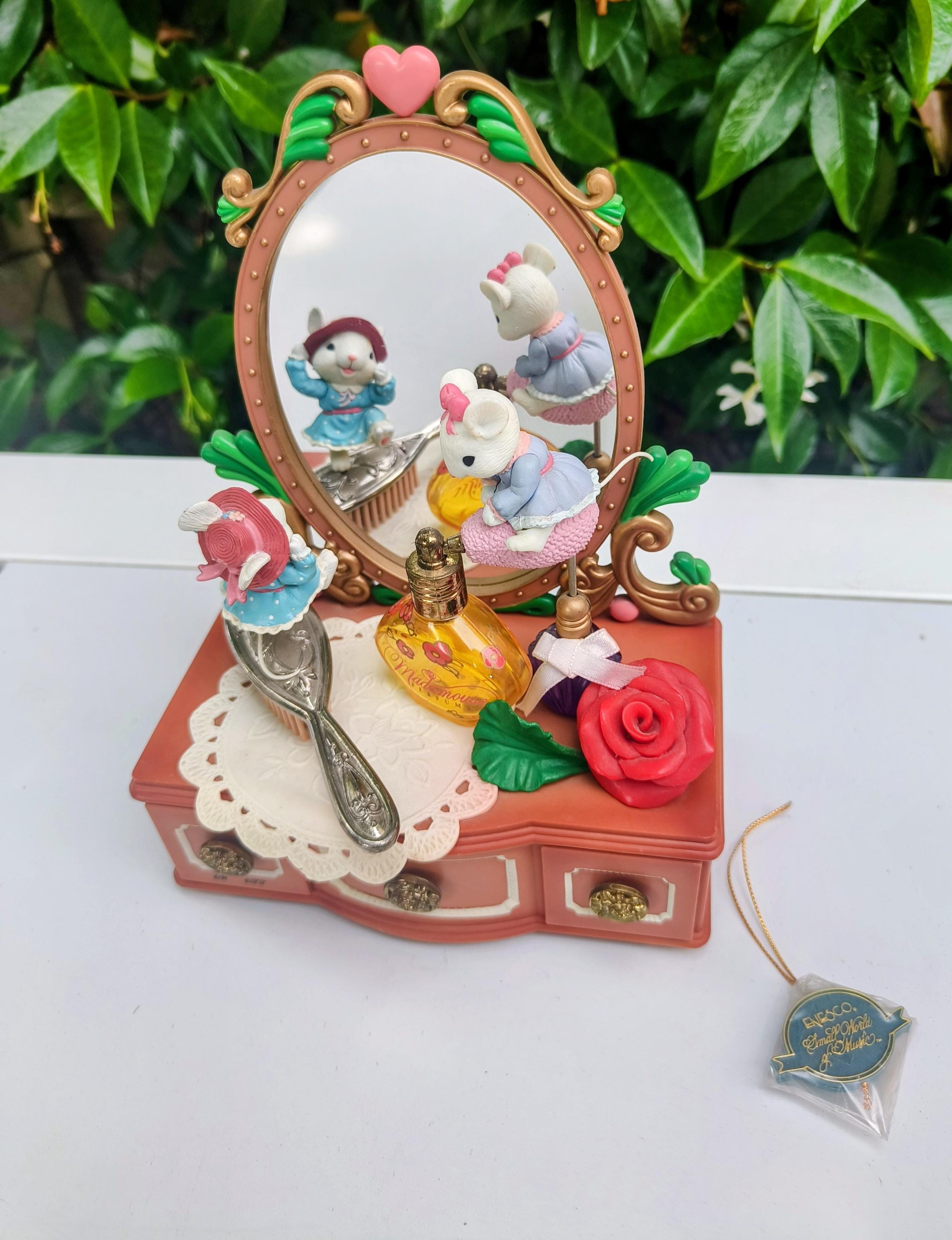 Enesco Vintage Music Box Wind-up - Little Dresser - It's a Small