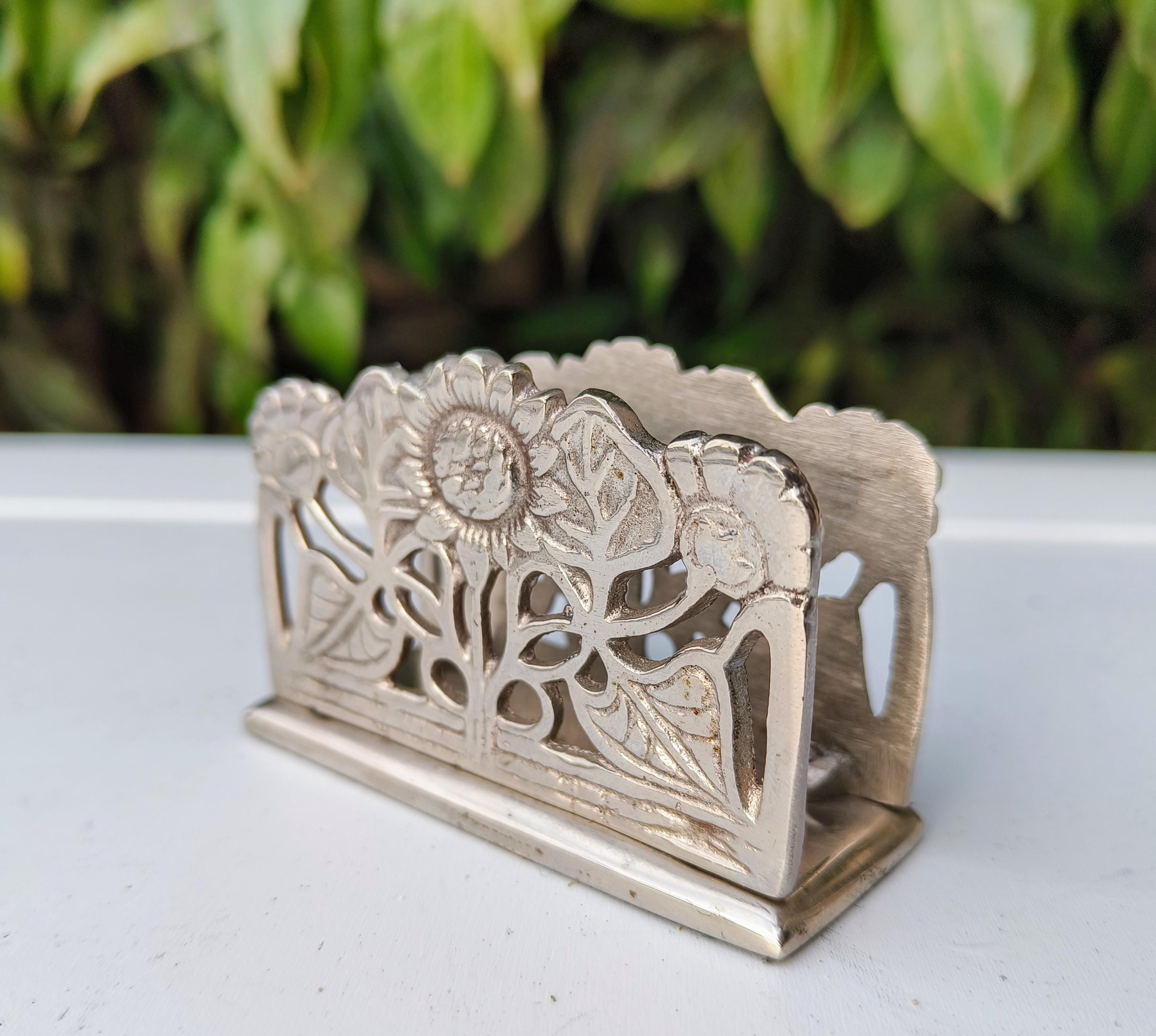 Highly Decorated Art Nouveau Letter Holder – French Antique Desk
