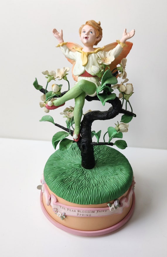 Enesco Music Box Wind-up - Four Seasons Serie - the Pear