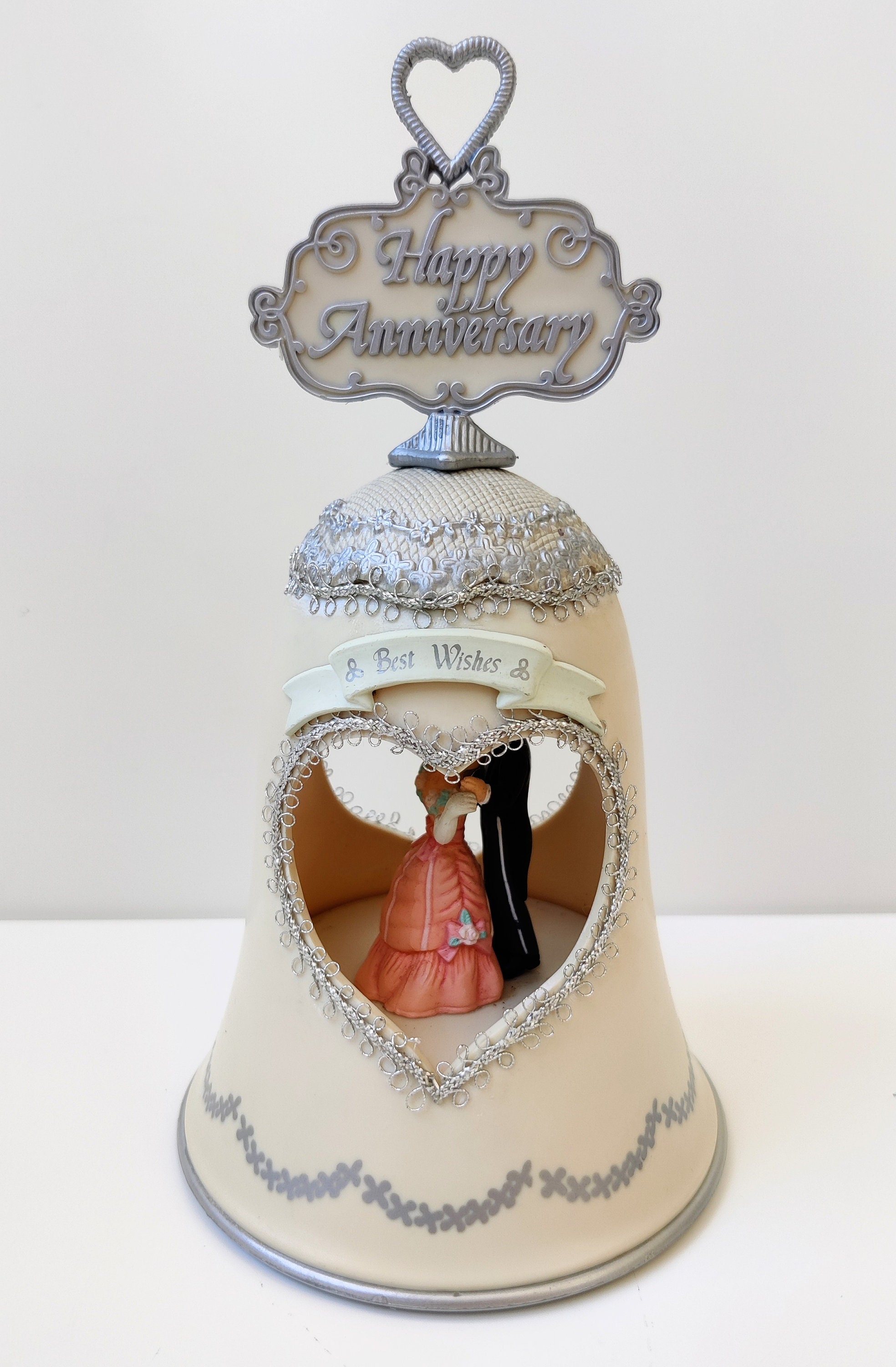Enesco Vintage Music Box - Happy Anniversary Waltz - Best Wishes