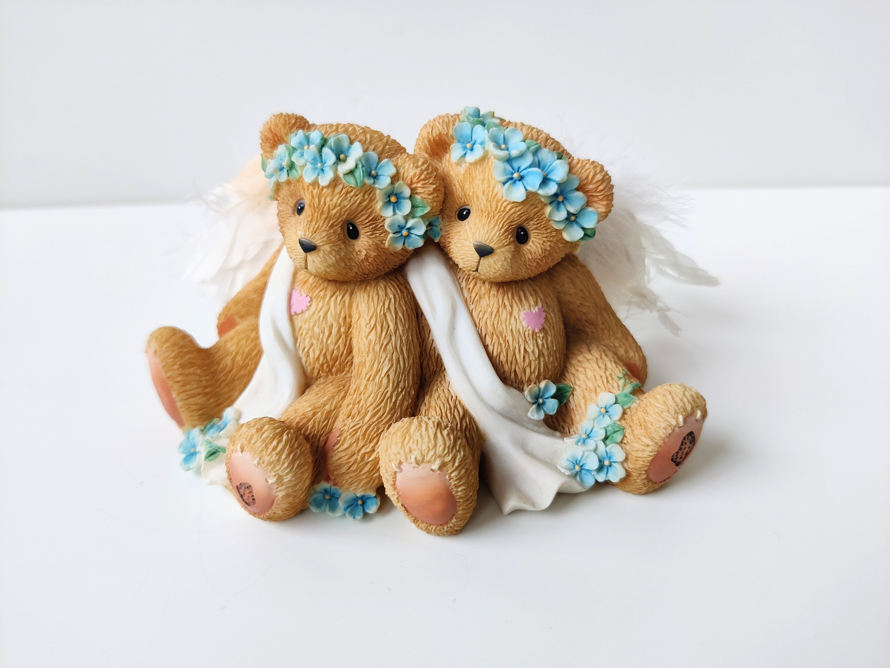 その他 SALE Cherished Teddies Donavon & Ellie Enesco Cherished Teddies - Chantel and Fawn - We're Kindred