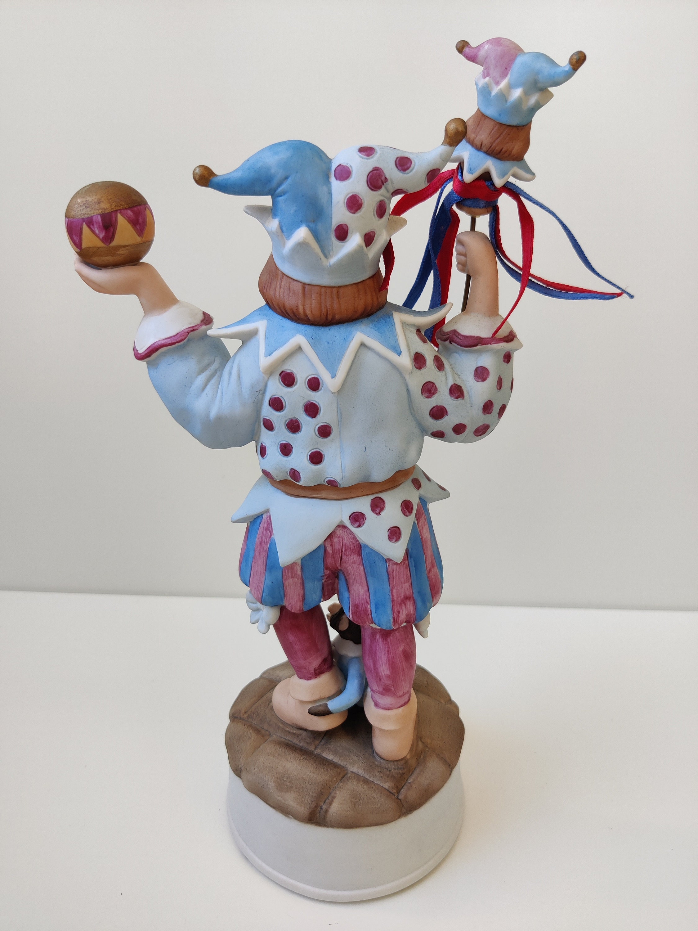 Enesco Vintage Music Box Windup Musicbox Ceramic Green Etsy