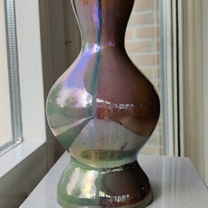 Lusterglazuur vaas - luster glaze design vintage vase