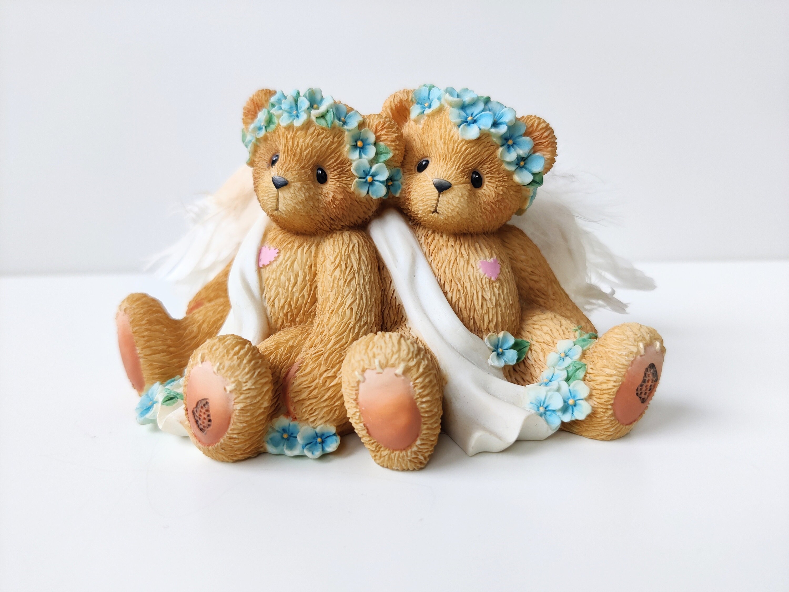 Enesco Cherished Teddies - Chantel and Fawn - We're Kindred