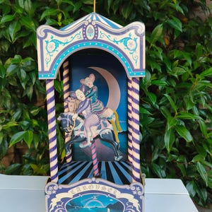 Pierrot De Pierre Japan Carousel Musical Box – Koji Murai