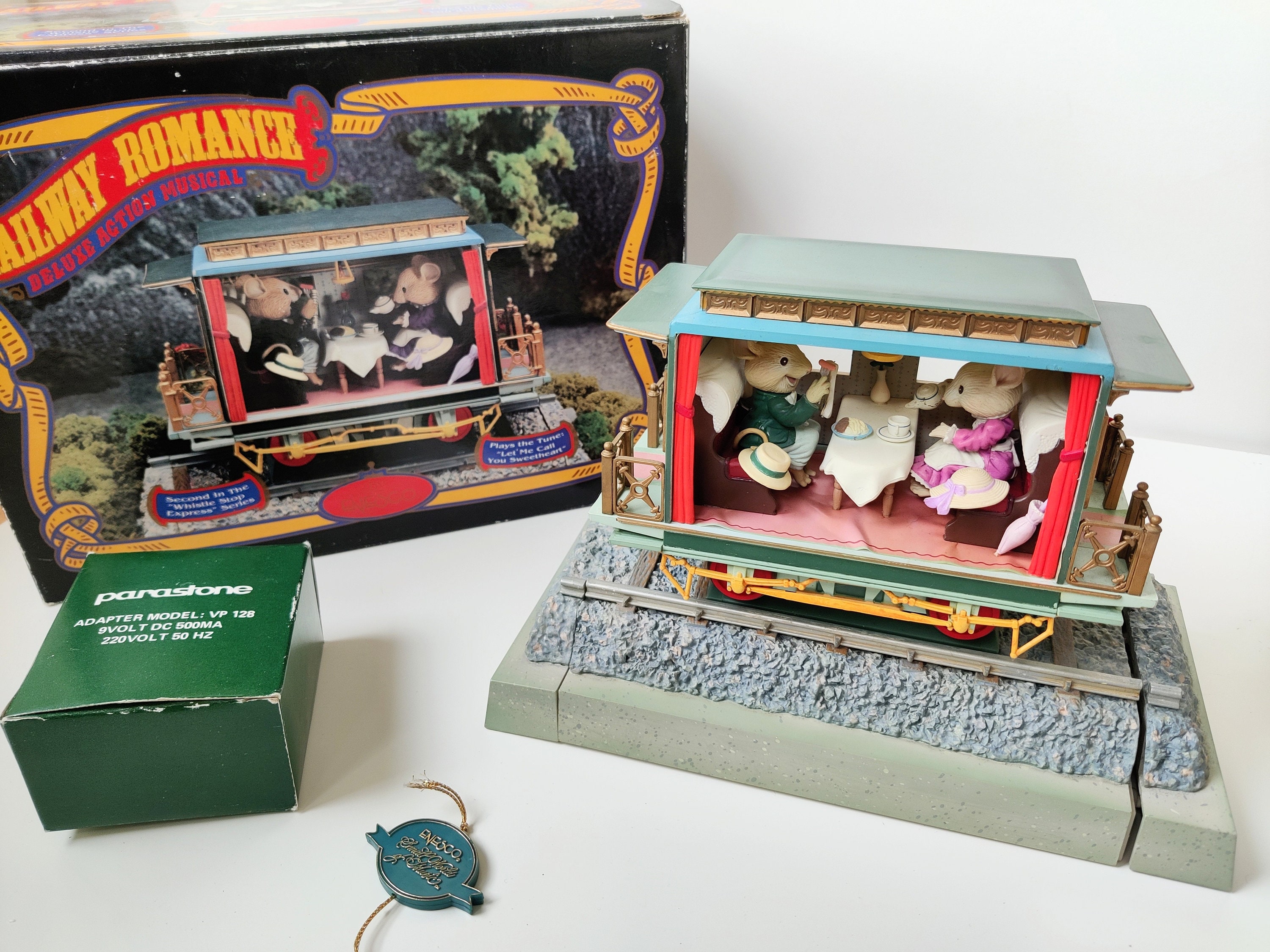 Enesco Multi Action Music Box - Etsy Enesco Multi Action Music Box - Etsy