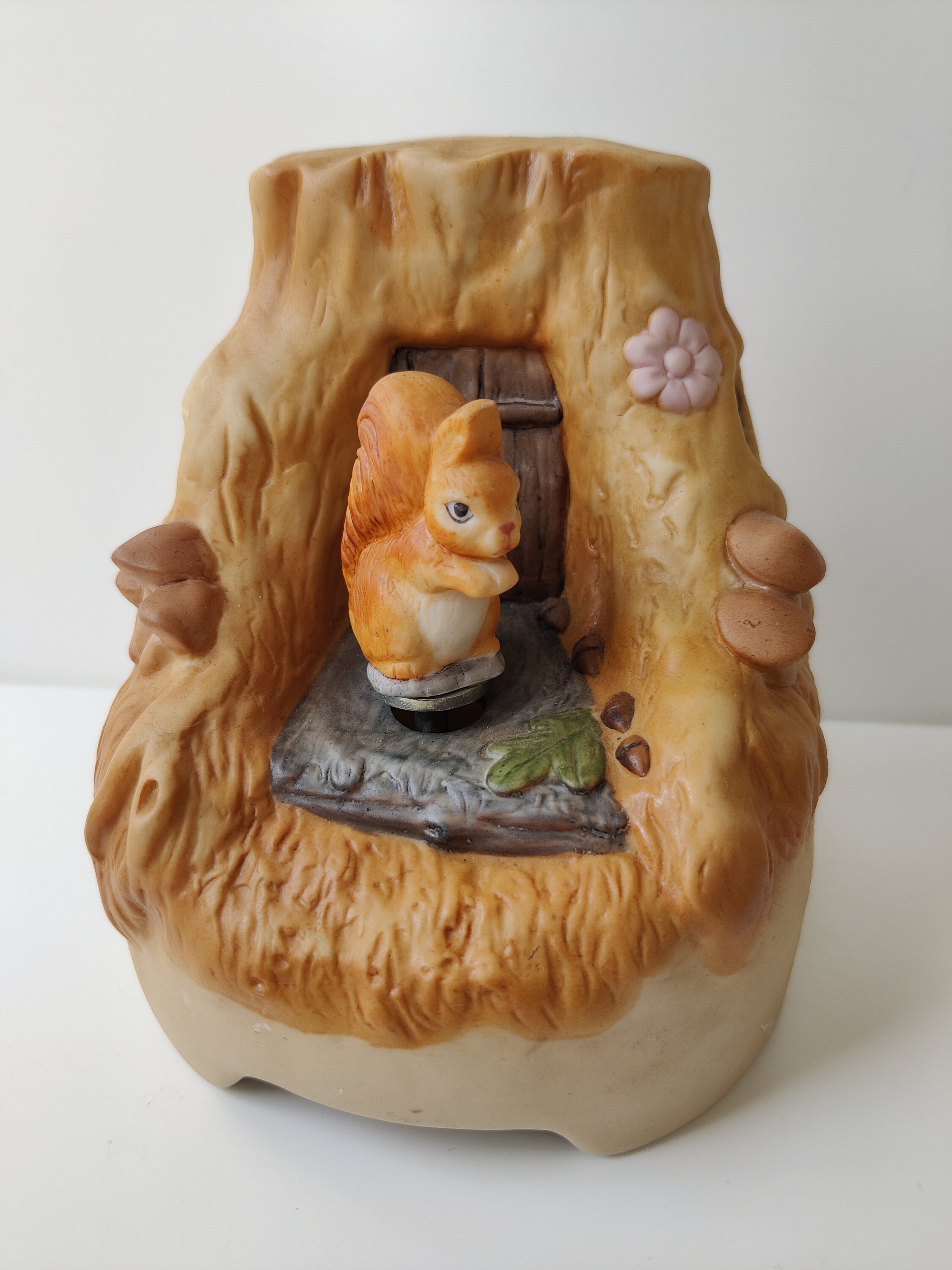アンティーク雑貨 VINTAGE MOOMIN SNUFKIN POTTERY MUSIC BOX VINTAGE MOOMIN SNUFKIN POTTERY MUSIC BOX