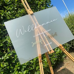 Welcome Sign - Welcome sign - wedding, engagement, wedding decoration - acrylic sign, plexiglass sign, table number, table number