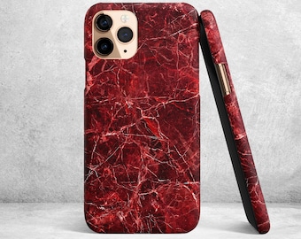 Fire Red Marble iPhone 14,13 Pro Max Phone Case, iPhone 14 Plus, iPhone 13, iPhone 14, 13 Mini, iPhone 12, iPhone 11 Pro Max, iPhone 8