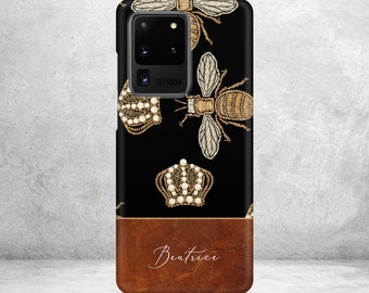 Queen Bee Phone Case For Samsung Galaxy S26, S25, S24, S23, S22 Ultra, S22 Plus, S21 Plus, S21 Ultra, S20 Ultra, S20 Plus, Note 20