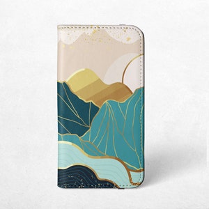 Étui portefeuille pour iPhone 15, 14, 13 Pro Max, 15, 14 Plus, 13, 12 Mini, 11, Samsung S23 Ultra, S22, S21 Plus, S20, Note 20