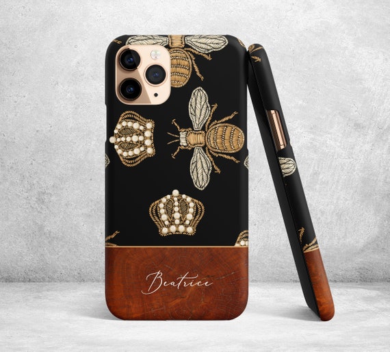 Gucci Bee Case for iPhone 11,12,13,14,15 iPhone 11,12,13,14,15 Pro iPhone 11,12,13,14,15  Pro Max , iPhone Xs Max ,XR, X iPhone 6,7,8 plus