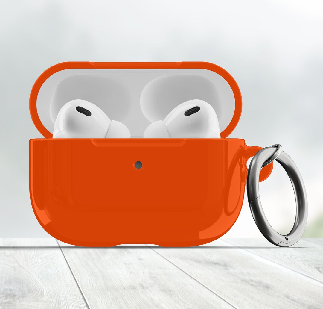 Blood Orange AirPod Pro 2 Case, AirPod 3rd Generation, Airpods Cover, AirPod Case Keychain