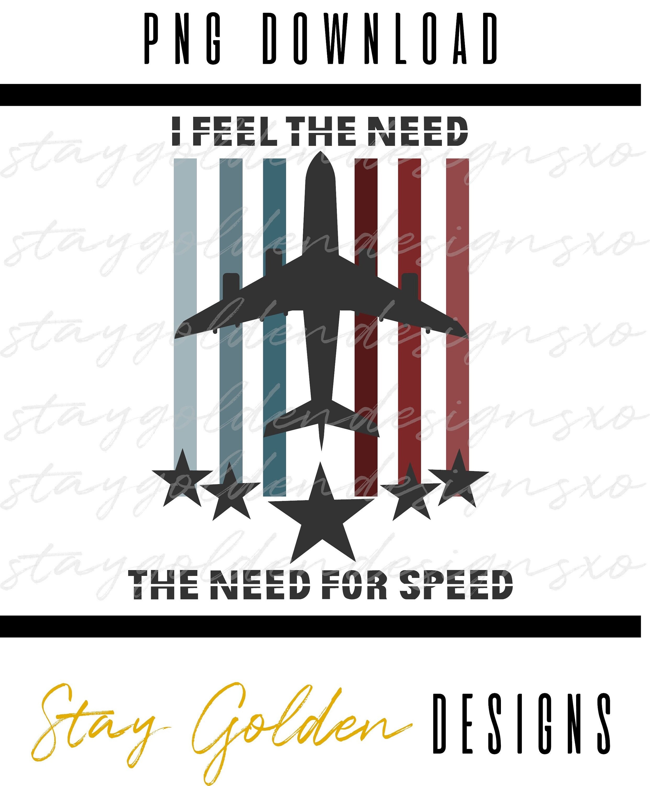 I Feel the Needthe Need for SPEED Fighter Pilot (Instant Download) 