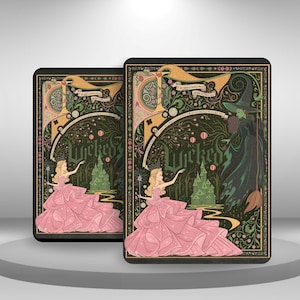 Custodia estetica Wicked Fanart per Kindle Paperwhite 12/11, Kindle 11 2024/22, Kindle Scribe/Oasis/Colorsoft, custodia con cinturino da polso