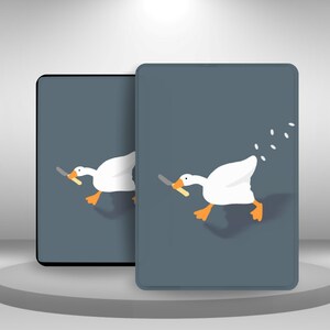 Custodia estetica per Kindle con stampa artistica Goose per Kindle Paperwhite 12/11, Kindle 11 2024/22, Kindle Scribe/Oasis/Colorsoft, custodia con cinturino da polso
