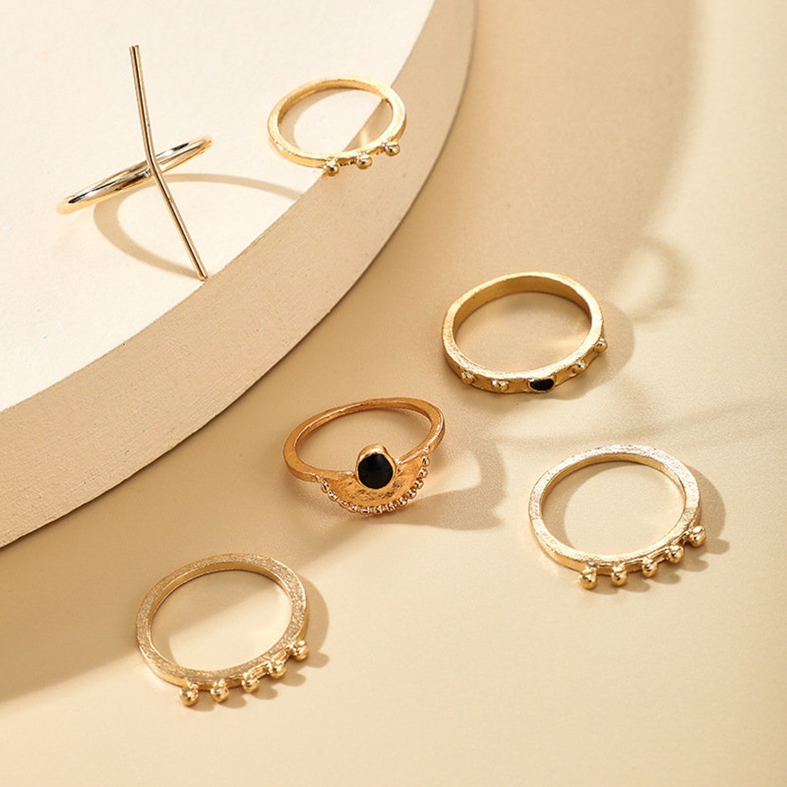 Set Di Anelli Per Tutte Le Dita