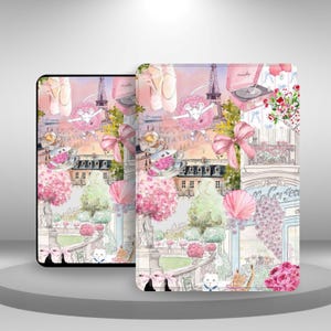Custodia estetica carina e femminile per Kindle Paperwhite 12/11, Kindle 11 2024/22/10, Kindle Scribe/Oasis/Colorsoft, custodia con cinturino da polso
