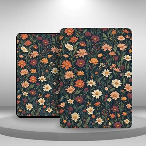 Custodia estetica per Kindle con stampa artistica botanica per Kindle Paperwhite 12/11, Kindle 11 2024/22, Kindle Scribe/Oasis/Colorsoft, custodia con cinturino da polso