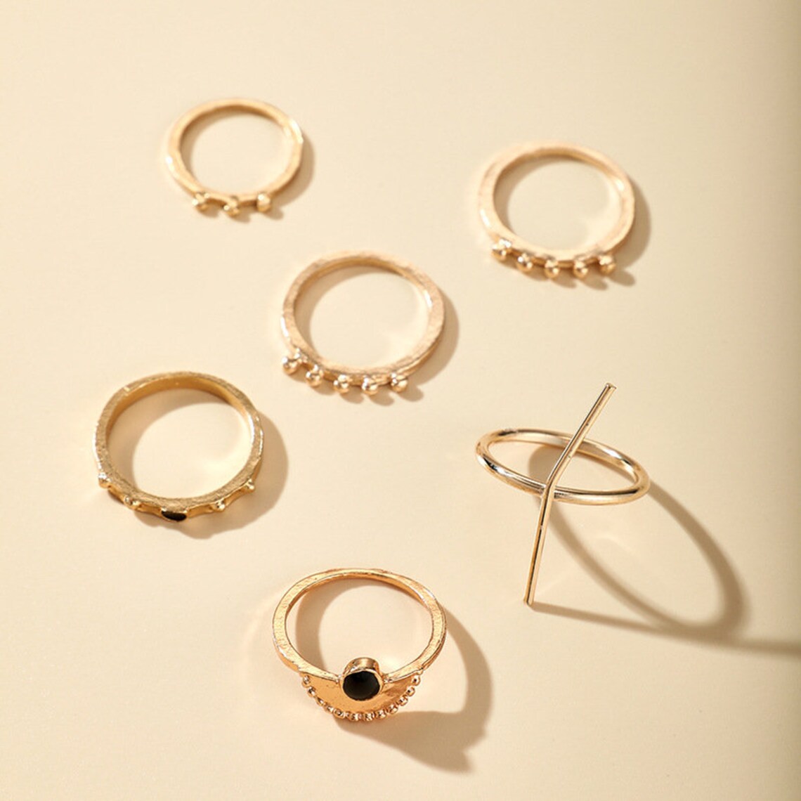 Set Di Anelli Per Tutte Le Dita