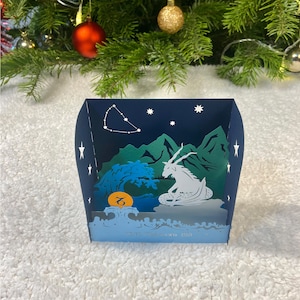 Sagittaire, Carte Horoscope, Carte Pop Up, Carte Anniversaire, Carte Anniversaire Enfant, Carte De Voeux, Carte De Noël