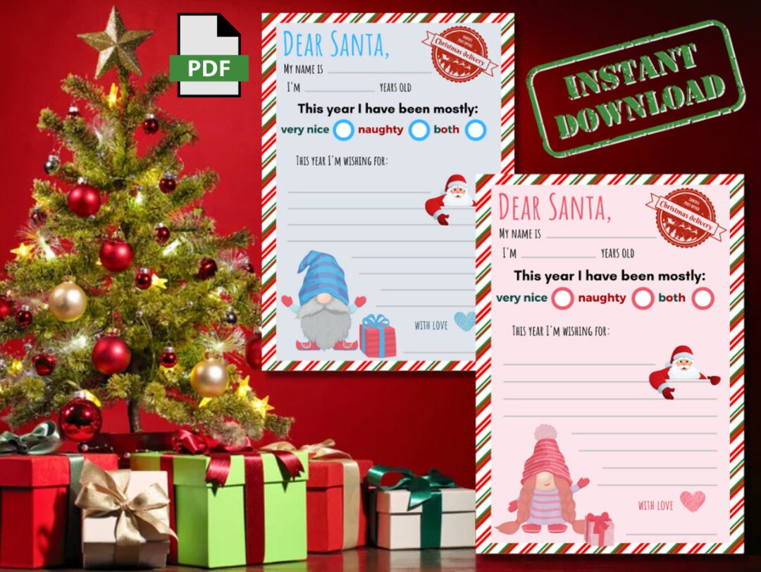 My Christmas Wish List Kid s Wish List Secret Santa Etsy my-christmas-wish-list-kid-s-wish-list-secret-santa-etsy