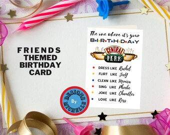 Printable Joey Birthday Card Funny Friends Themed Birthday - Etsy Printable Joey Birthday Card Funny Friends Themed Birthday - Etsy