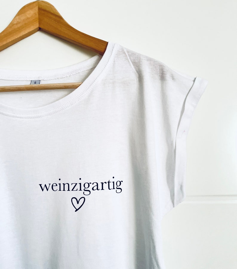 Weinzigartig Shirt,Wine T Shirt, Wine Shirt, Fashion Shirt, Frauen T-Shirt, Alltag, Geschenk, Lounge wear, Bild 1