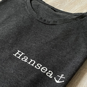 Hanseat T Shirt, Hanseat, Northern Lights, Moin Moin, Men&#39;s T-Shirt,