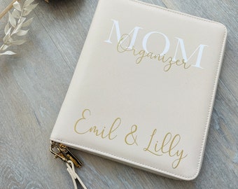 Mom organizer, premium organizer pregnancy, organizer baby, storage pregnancy, maternity record, family planner, personalised