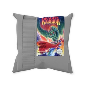 Dragon Warrior Nes Cartridge Pillow