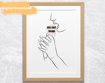 Blow Job Line Art Etsy