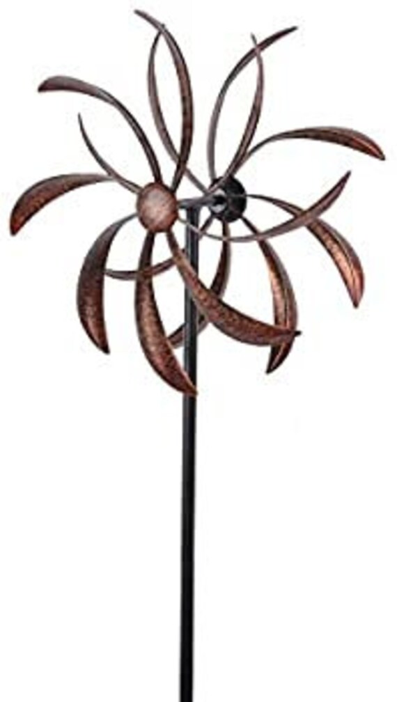 Copper round wind spinner Etsy