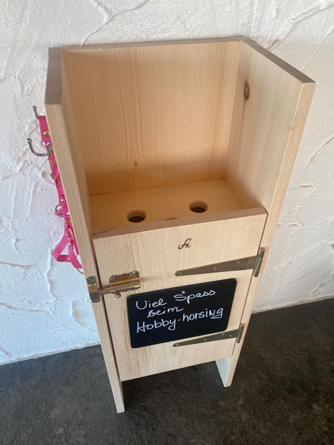 Compact Hobby Horse Stable / Barn charly Solid Spruce Natural With