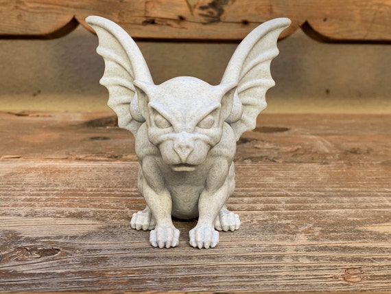 Cute Gargoyle 3D Printed - Etsy